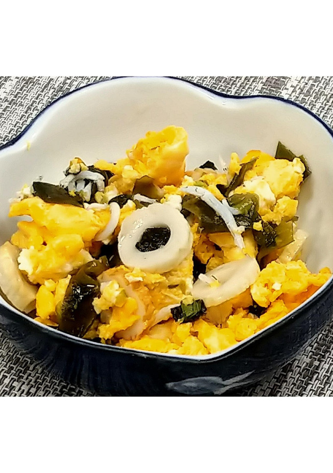 しらすとわかめの松茸風味甘酢★動画あり★-レシピのメイン写真