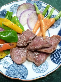 牛肉と焼き野菜-レシピのメイン写真