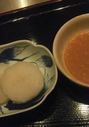 大根の甘酒ゆず味噌あん-レシピのメイン写真