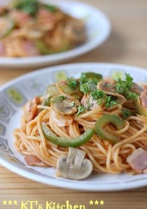 お気に入りのナポリタン-レシピのメイン写真