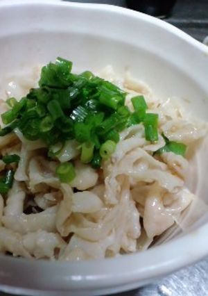 鶏皮ポン酢（サッパリ）ダイエット中向き〜-レシピのメイン写真