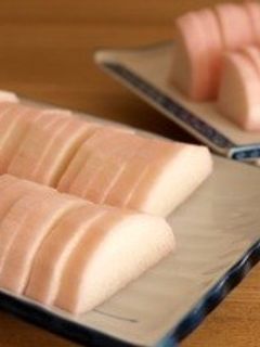 長いもと大根の赤梅酢漬け-レシピのメイン写真