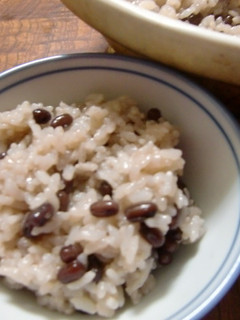 簡単!小豆たっぷり・炊きおこわ-レシピのメイン写真