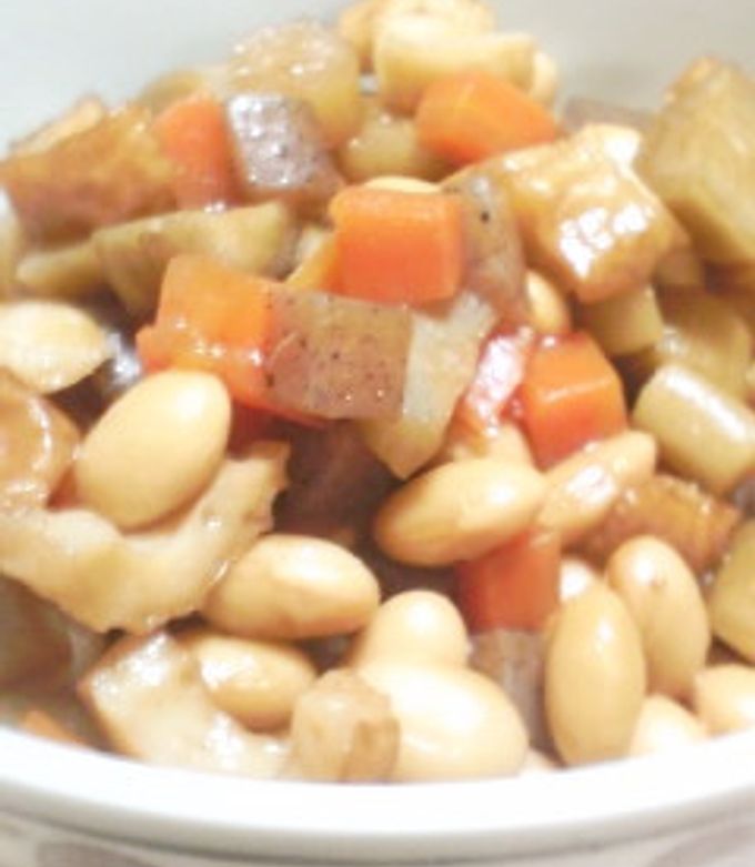 美味しくデトックス!大豆と根菜の煮物♡ by カボリン 【クックパッド 美味しくデトックス!大豆と根菜の煮物♡ by カボリン 【クックパッド