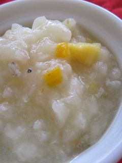 絶品離乳食☆さつま芋としらすのだし粥-レシピのメイン写真