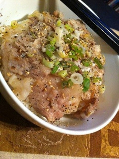 ネギ塩丼(・x・)-レシピのメイン写真