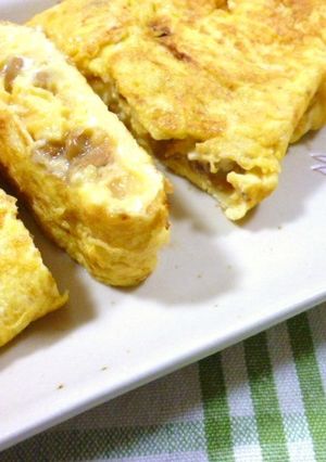 栄養満点　納豆オムレツっ♪-レシピのメイン写真
