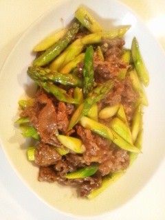 定番 アスパラ牛肉炒め-レシピのメイン写真