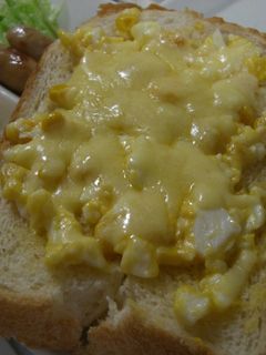 マヨ玉コーンのチーズトースト-レシピのメイン写真
