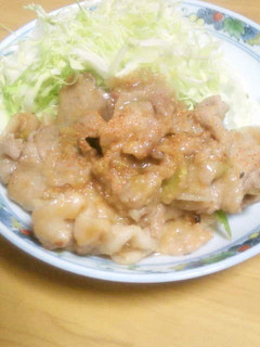 焼肉用豚肉の香り味噌焼き-レシピのメイン写真