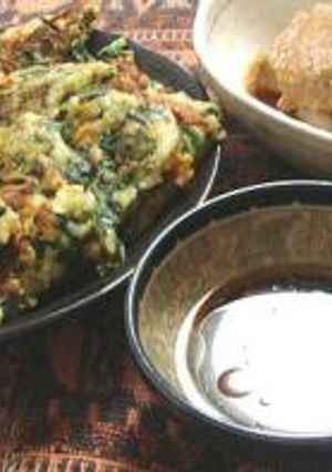 納豆ご飯、チヂミ風-レシピのメイン写真