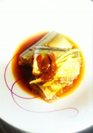 サンマの梅煮-レシピのメイン写真