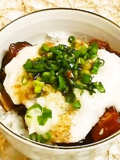 Wとろろのまぐろの山かけ(丼もOK)-レシピのメイン写真