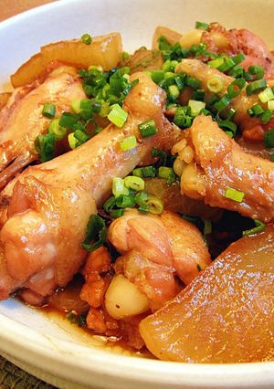 ☆鶏手羽元と大根のうま煮☆-レシピのメイン写真