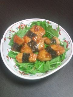 鶏むね肉の磯部焼き-レシピのメイン写真