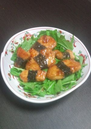 鶏むね肉の磯部焼き-レシピのメイン写真