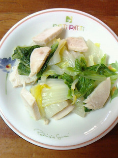 白菜とハムの炒め物-レシピのメイン写真