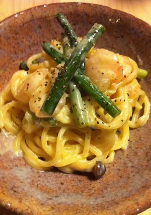 えびとあさりのクリームパスタ-レシピのメイン写真