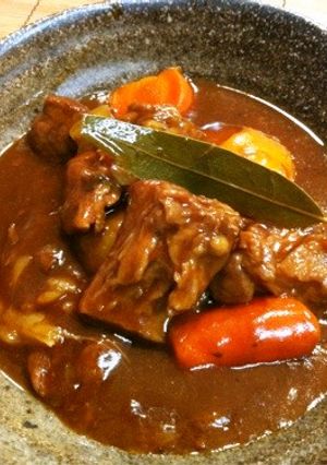 節約！美味♡牛すじとろけるビーフシチュー-レシピのメイン写真
