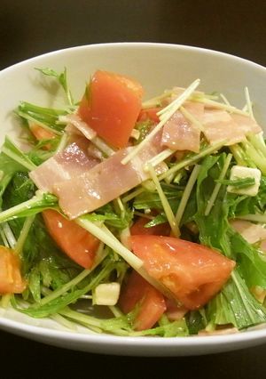 酸っぱい＆さっぱり超簡単サラダ♪-レシピのメイン写真