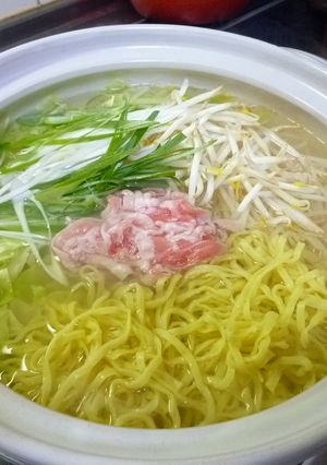 シャキシャキ野菜を楽しむタンメン鍋-レシピのメイン写真