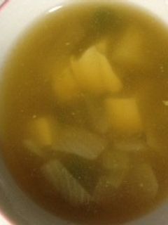 豆腐と玉ねぎのコンソメスープ-レシピのメイン写真