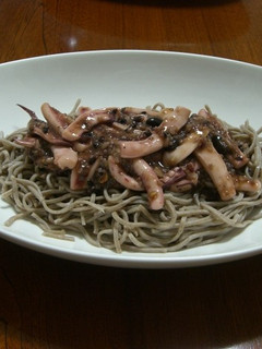 十六穀とイカを使った★あんかけ蕎麦★-レシピのメイン写真