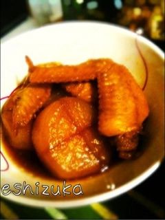手羽と大根のこっくり煮-レシピのメイン写真