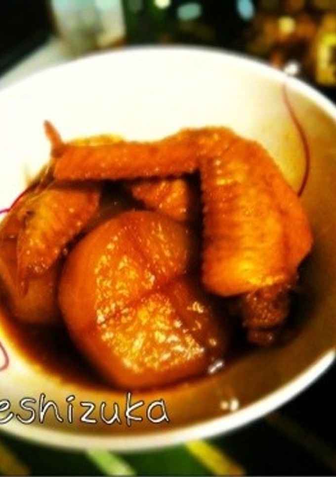 手羽と大根のこっくり煮-レシピのメイン写真