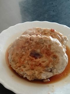 簡単♪蓮根と鶏肉だけ!!和風ハンバーグ-レシピのメイン写真
