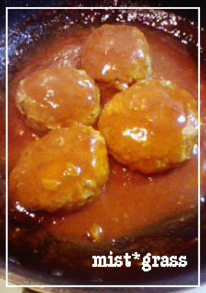 ✤煮込みハンバーグ✤-レシピのメイン写真