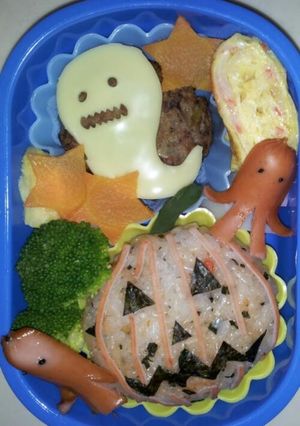 幼稚園 お弁当 [ﾊﾛｳｨﾝ]-レシピのメイン写真