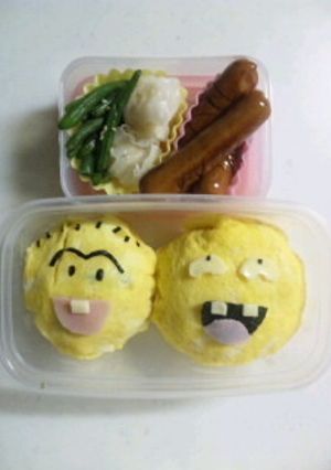 パパ用キャラ弁『とんでもとんちんかん』-レシピのメイン写真