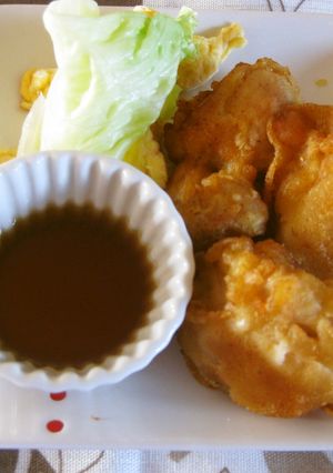 唐揚げにレモン風味のおいしいタレ～-レシピのメイン写真