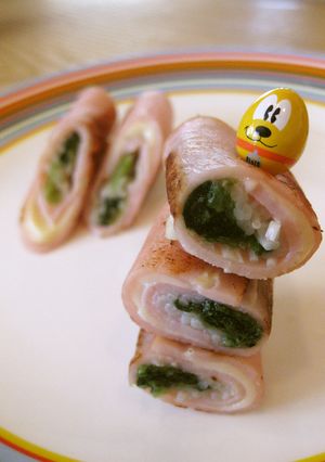 お弁当★ハム巻き~野菜とチーズ-レシピのメイン写真