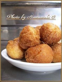 ホットケーキミックスde揚げドーナツ♪-レシピのメイン写真