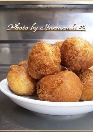ホットケーキミックスde揚げドーナツ♪-レシピのメイン写真