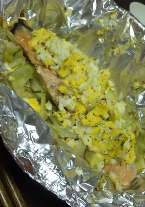 みんな大好き!鮭のタルタル焼き-レシピのメイン写真