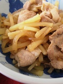 豚肉と大根の炒め物-レシピのメイン写真
