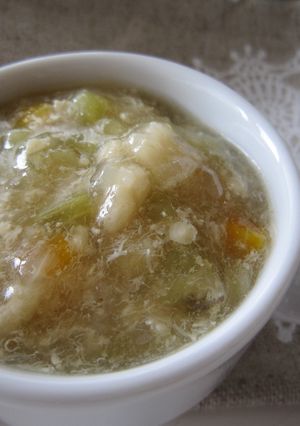 絶品離乳食☆とろ～りナスとマグロのうま煮-レシピのメイン写真