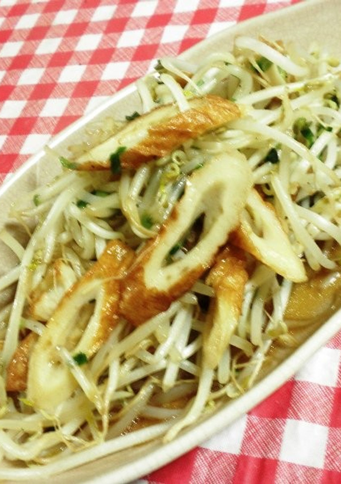 簡単すぎる★もやしとちくわ炒め-レシピのメイン写真