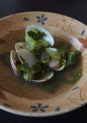 はまぐりとセロリのスープ-レシピのメイン写真