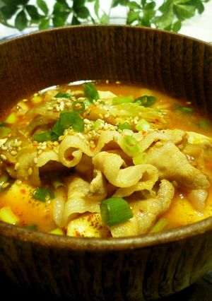 キムチ豚汁-レシピのメイン写真