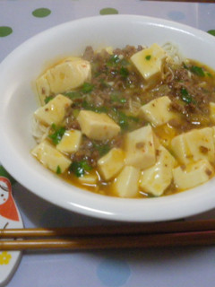 ランチに❀麻婆豆腐素麺-レシピのメイン写真