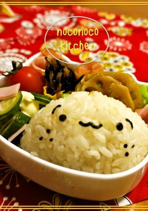 あざらしぃーー?キャラ弁♡-レシピのメイン写真