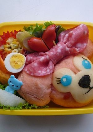 パンでキャラ弁♪シェリーメイ♪-レシピのメイン写真