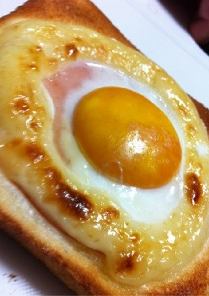 のせて焼くだけハムマヨ卵トースト-レシピのメイン写真