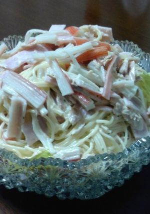 超簡単☄副菜にいかが☄スパサラダ☄-レシピのメイン写真