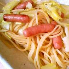 รูปของ ビッツとキャベツのパパッとパスタ☆