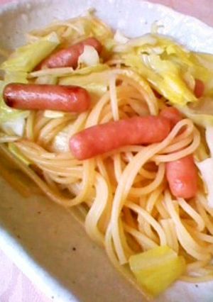 ビッツとキャベツのパパッとパスタ☆-レシピのメイン写真